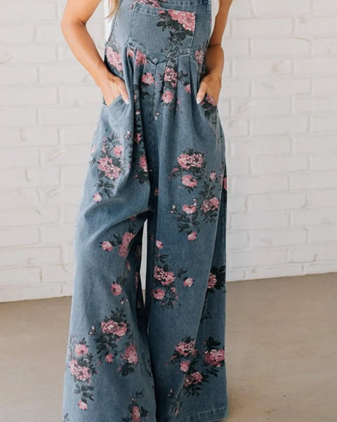 חליפת גזירה פרחונית