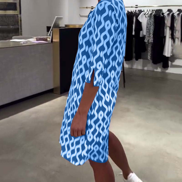 Ainara - שמלה מודפסת