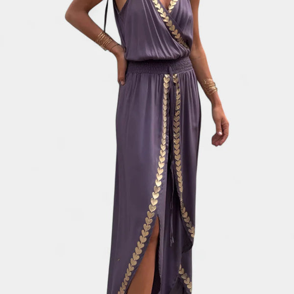 Safinaz - אוברול אלגנטי ללא שרוולים