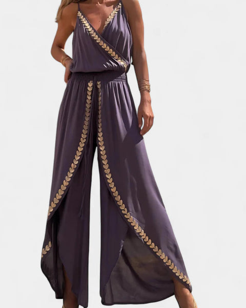 Safinaz - אוברול אלגנטי ללא שרוולים