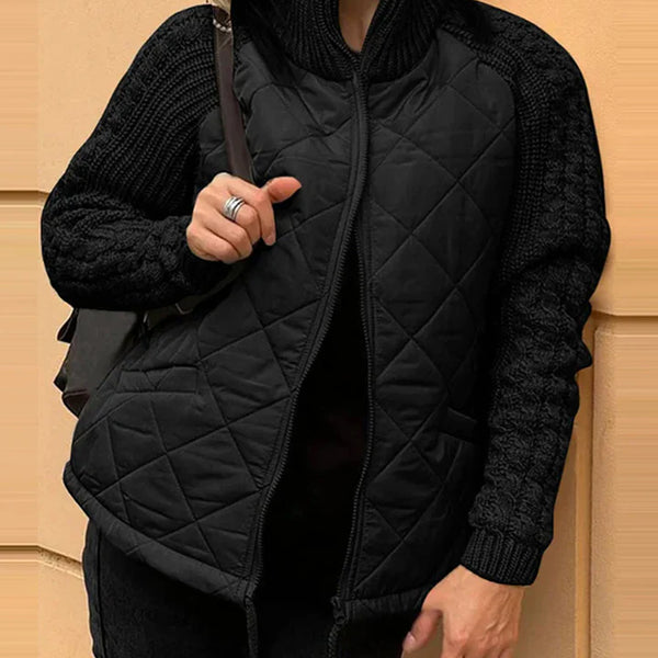 פאצ’™ | ג’קט קז’ואל בשילוב טלאים