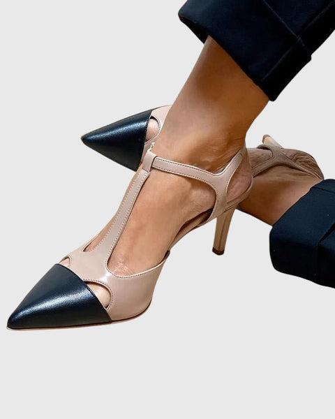 דפנה - נעלי שפיץ דו־גווניות