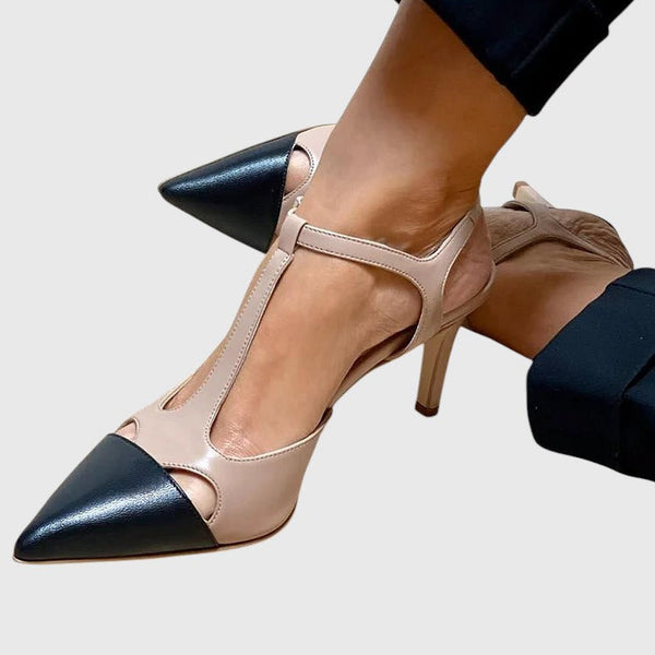 דפנה - נעלי שפיץ דו־גווניות