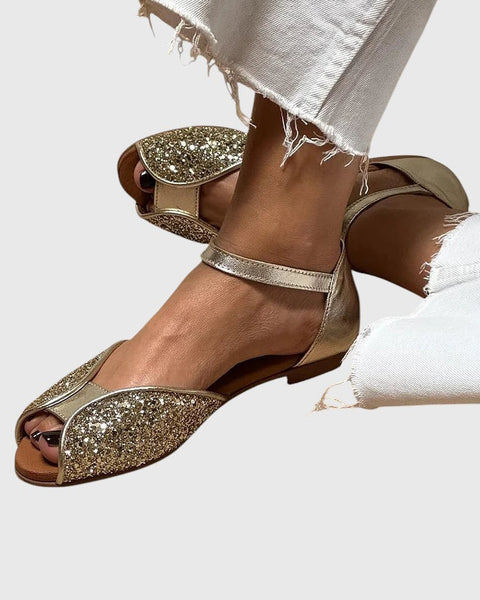 שירלי - מוקסינים מחודדים עם גדילים