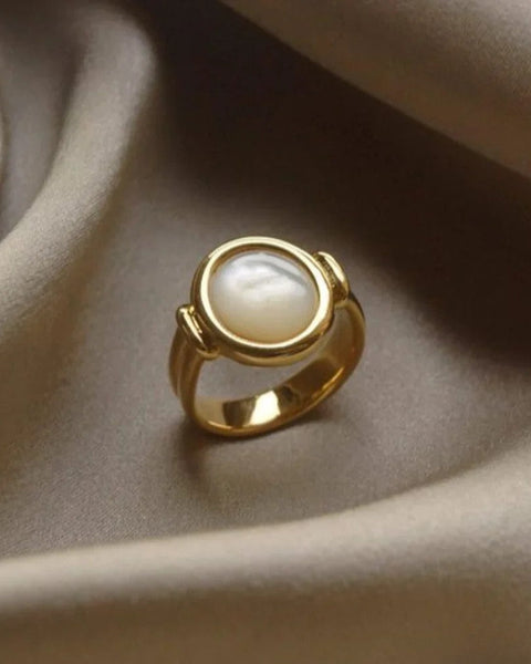 טבעת יוקרתית עם חרוזים