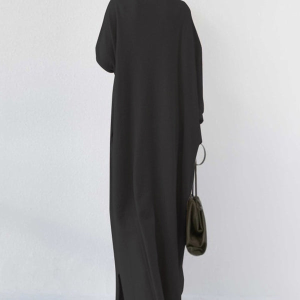 Eudora - שמלת וי-נק אלגנטית ליום יום