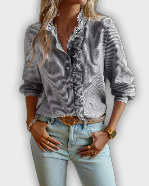 חולצת רוזילדה אלגנטית קלאסית