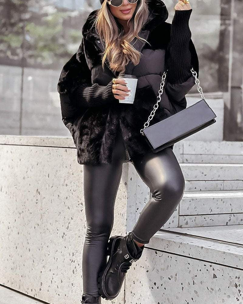 שרוולה™ | מעיל תרמי עם כובע