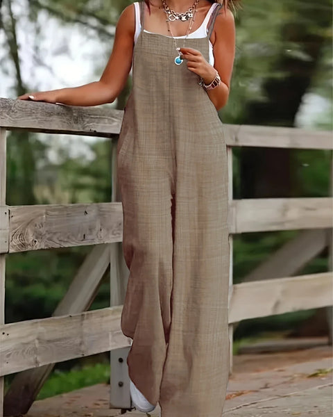 Annia - אוברול רחב ונינוח עם כיסים