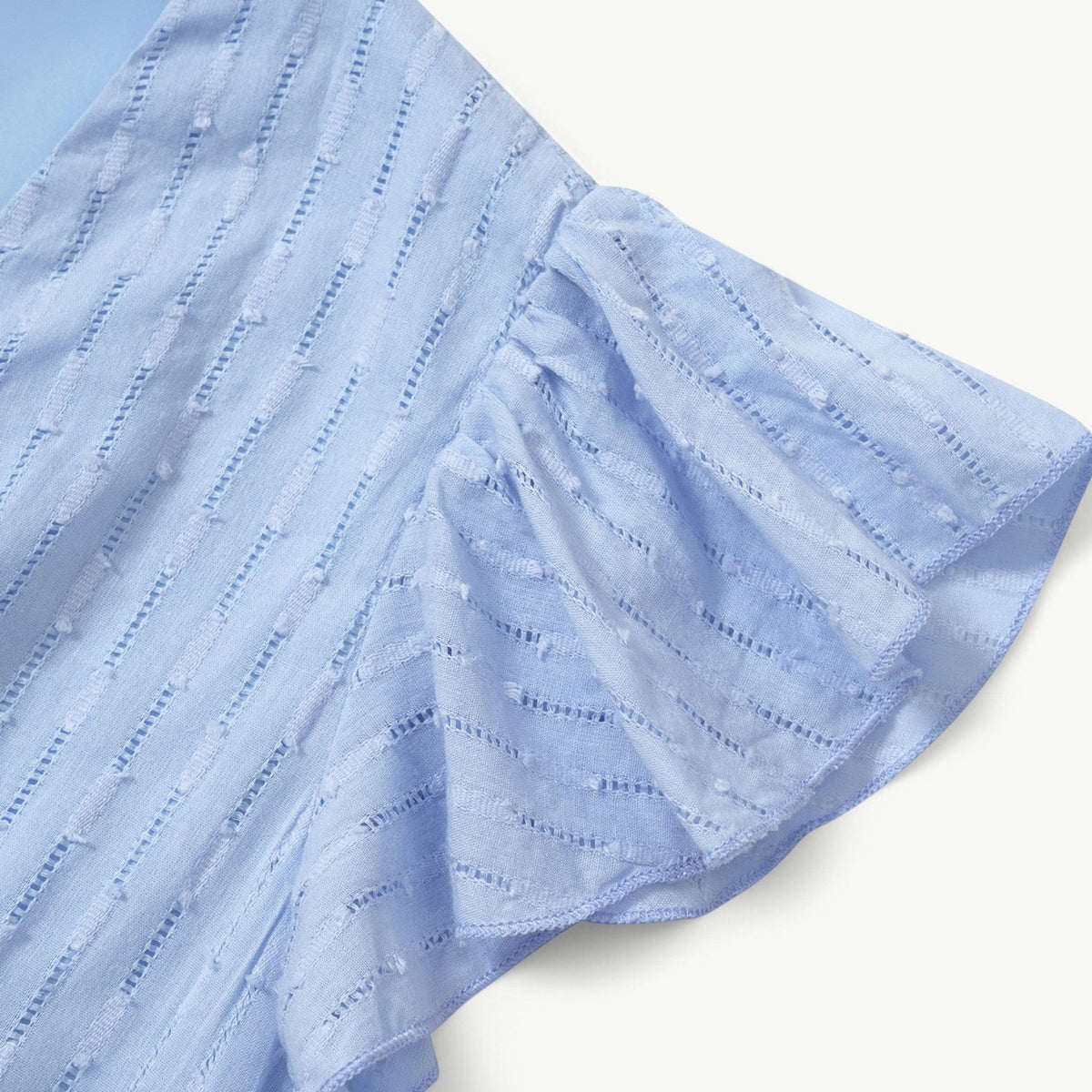 Julieta - שמלת מידי עם שרוולים עם קפלים