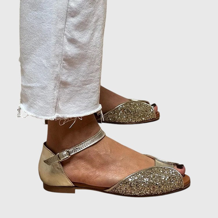 שירלי - מוקסינים מחודדים עם גדילים