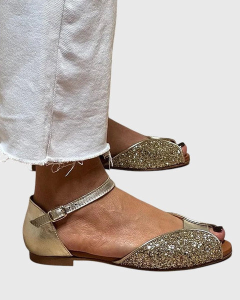 שירלי - מוקסינים מחודדים עם גדילים