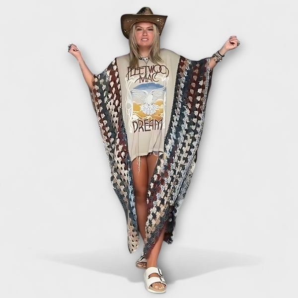 חולצת טי עם עיצוב שרוולים ייחודי