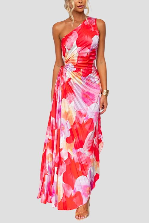 סיבילה - שמלת מקסי קיץ עם קפלים