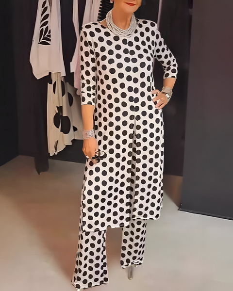 Maryse - סט דו-חלקים עם נקודות עליזות