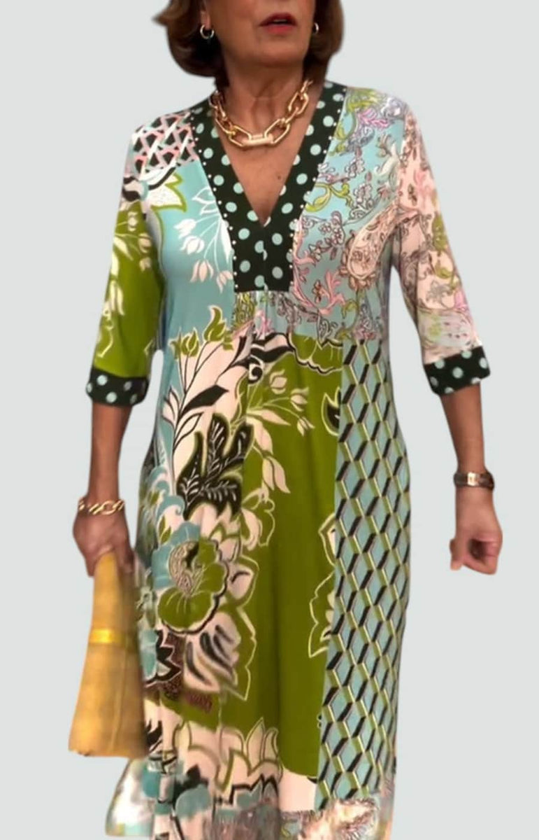 Connie - שמלת מקסי אלגנטית וקז'ואלית