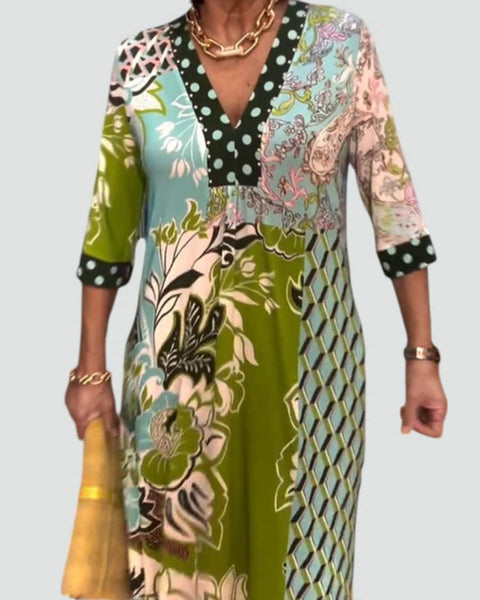 Connie - שמלת מקסי אלגנטית וקז'ואלית