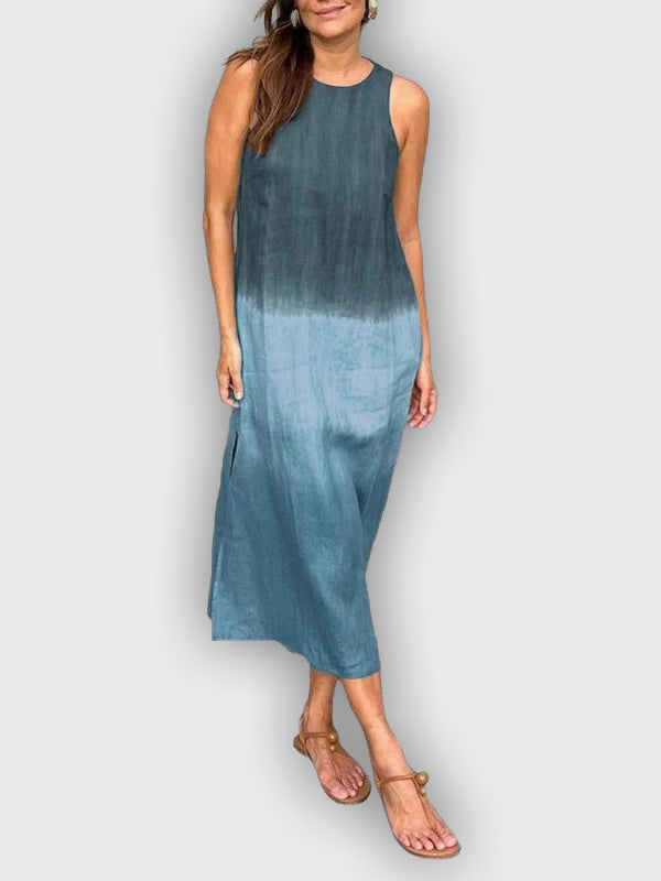 שמלת מירה™ מודפסת אלגנטית ונוחה