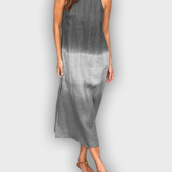 שמלת מירה™ מודפסת אלגנטית ונוחה