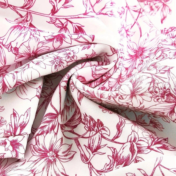 Ortagus - שמלה פרחונית עם רפלים