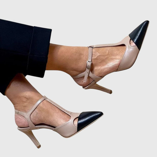 דפנה - נעלי שפיץ דו־גווניות