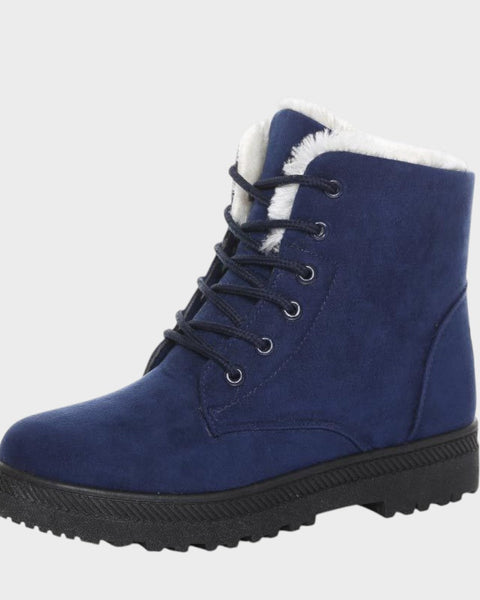 היברה - מגפי שלג אורטופדיים לנשים, עמידים במים עם בטנה חמה וסוליה נגד החלקה