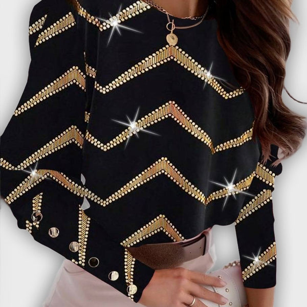 חולצת ביanca אלגנטית לאביב