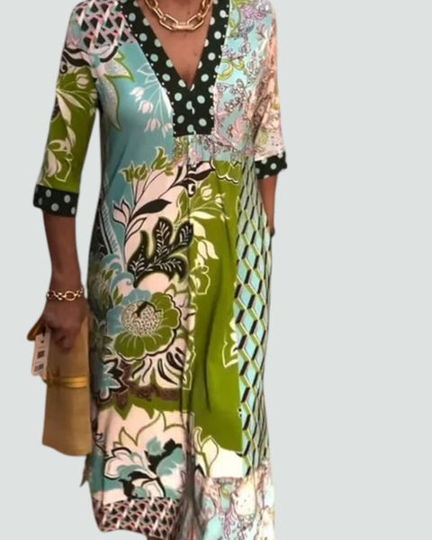 Connie - שמלת מקסי אלגנטית וקז'ואלית