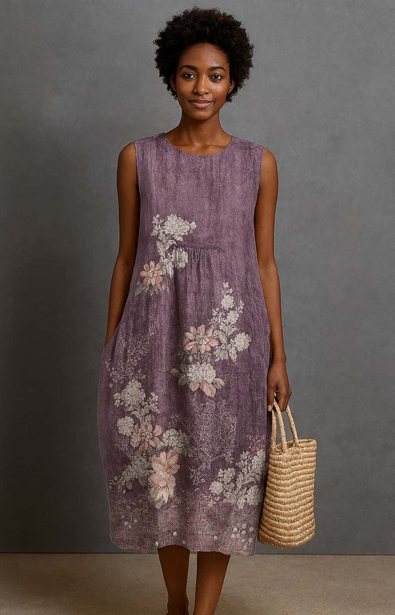 Aubrey - שמלת מידי אופנתית ליום יום