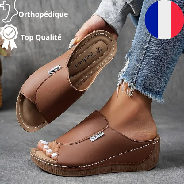 סנדלי ECKO נוחים לנשים – תמיכה אורטופדית והקלה על כפות הרגליים