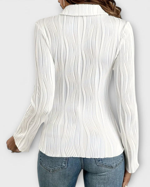 חולצת פולו ארוכה לנשים – נטליה