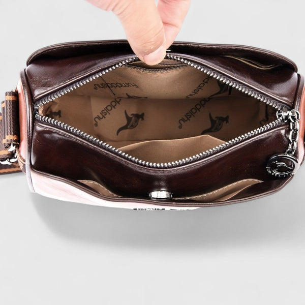 איינה - תיק צד עם רצועה מתכווננת