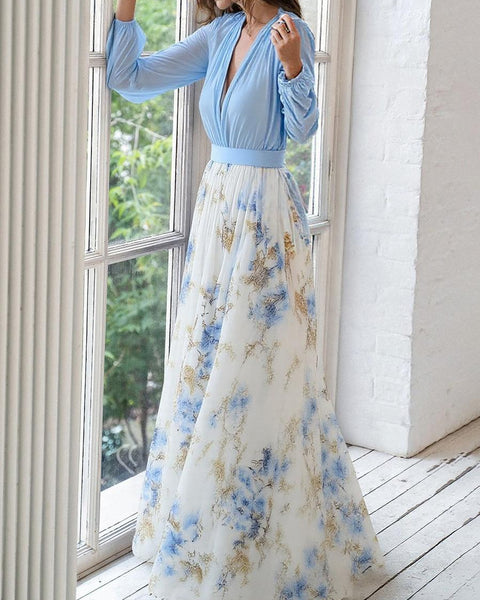 יעל™ | שמלת מקסי פרחונית תוססת