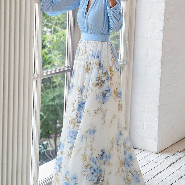 יעל™ | שמלת מקסי פרחונית תוססת