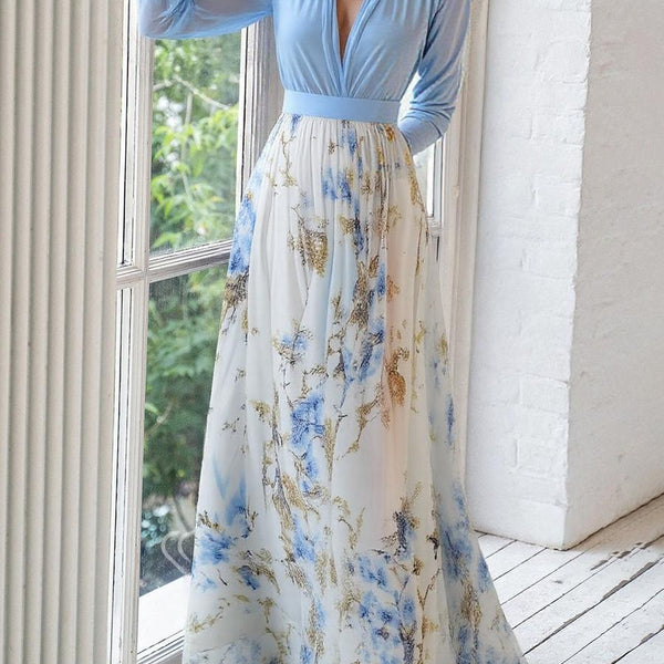 יעל™ | שמלת מקסי פרחונית תוססת