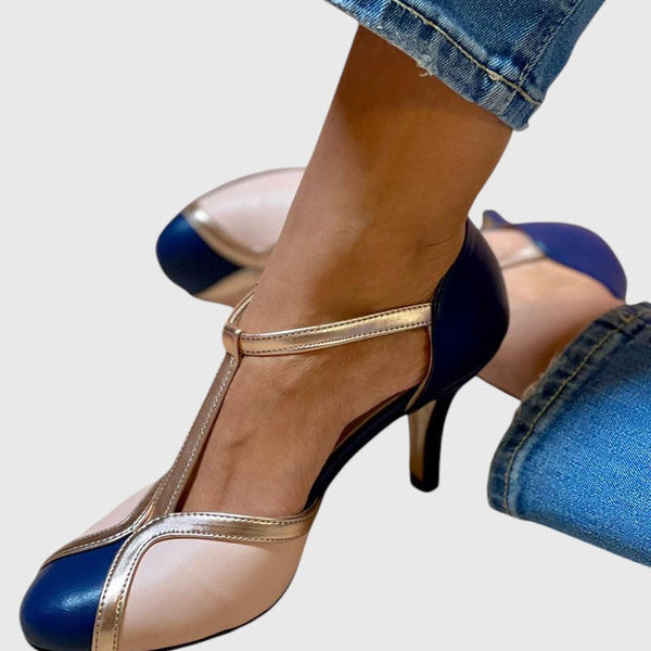 דנה - סנדלי עקב קלועים