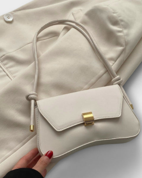 תיק קלפה וינטג' קלאסי של לורה - אלגנטי ומעוצב