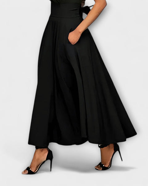 חצאית מקסי אלגנטית בעיצוב שיקי