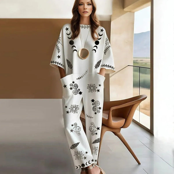 Amar Tali - סרבל רופף אלסטי מכותנה