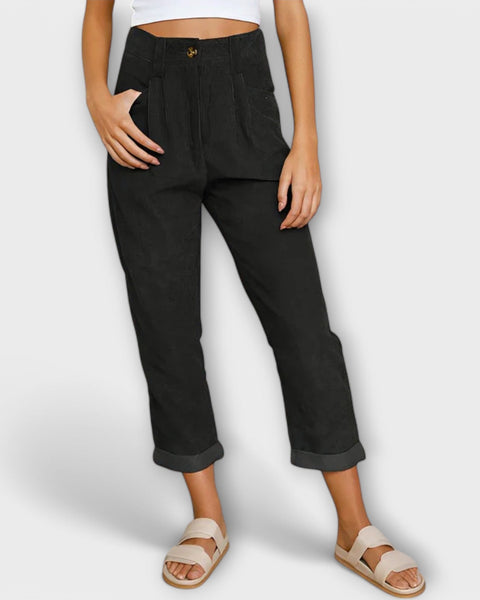 מכנסי קורדרוי מודרניים לנשים