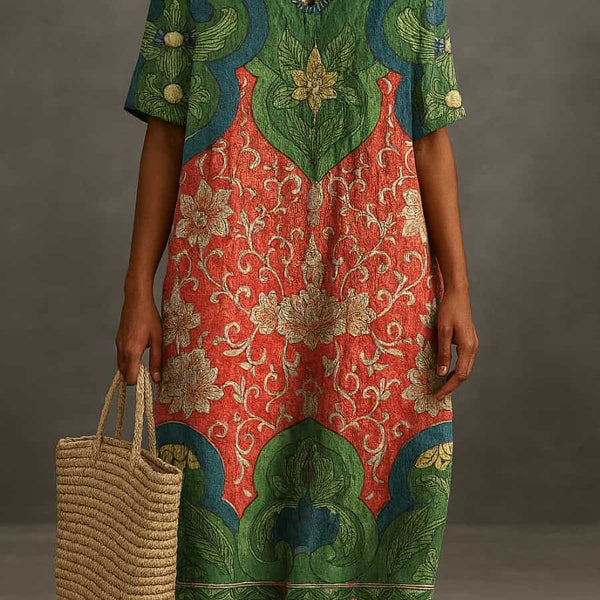 Aubrey - שמלת מידי אופנתית ליום יום