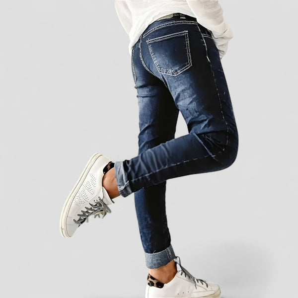 שרה™ | מכנסי ג'ינס אלגנטיים – סגנון קליל, נוחות לכל היום