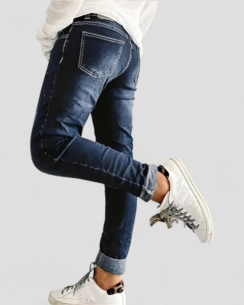 שרה™ | מכנסי ג'ינס אלגנטיים – סגנון קליל, נוחות לכל היום