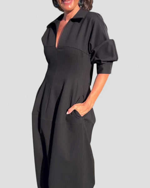 קרולין | שמלה ארוכה נוחה