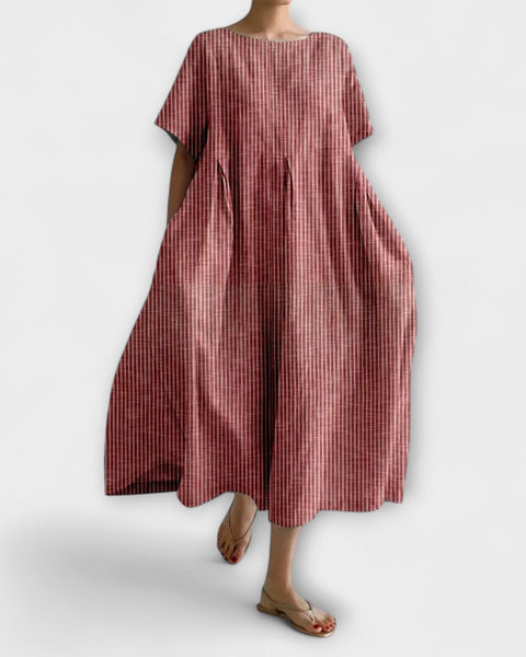 שמלת קאזואל ארוכה ביאנקה - נוחות ואלגנטיות בכל הזדמנות