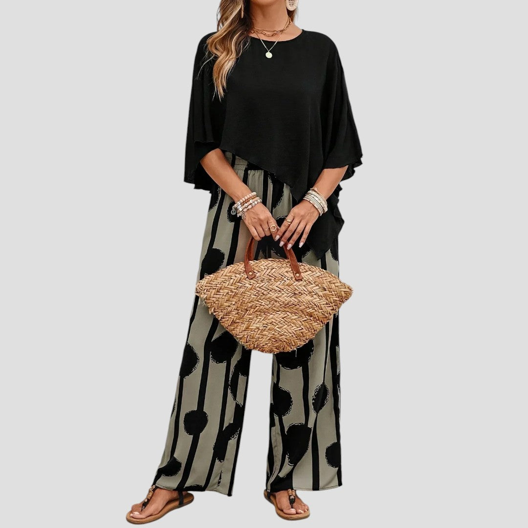 Paolina - סט דו-חלקי מודפס בסטייל