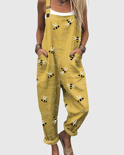 ג'ינס קיץ לנשים עם הדפס שובב