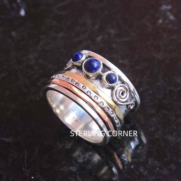 טבעת מדיטציה בוהמית ספארי – תכשיט יוקרתי ואיכותי