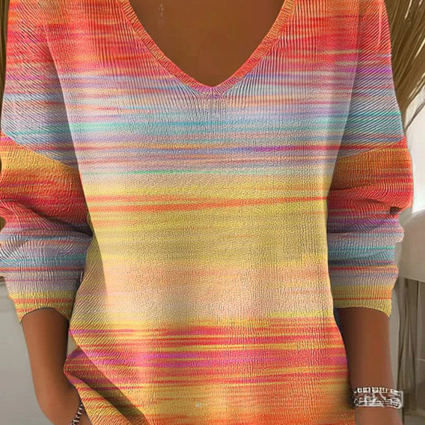 ביאטריס – סוודר עם צווארון V