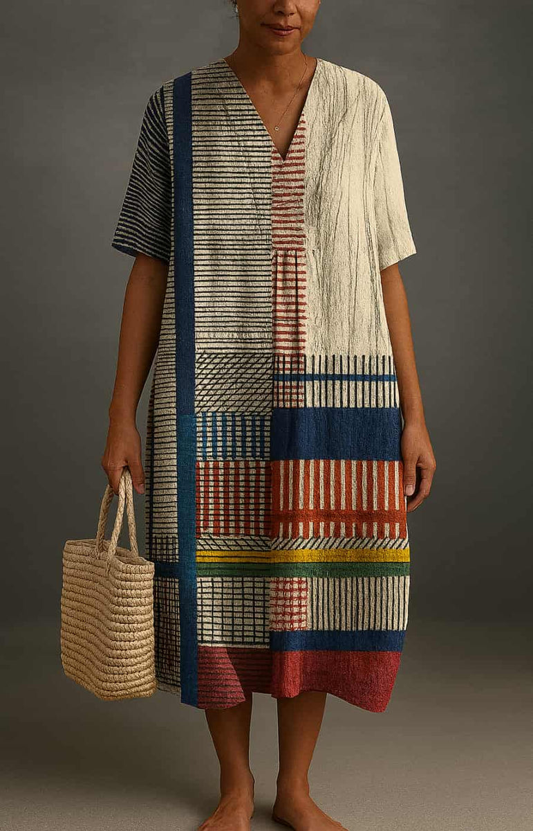 Aubrey - שמלת מידי אופנתית ליום יום